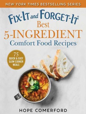 Fix-It and Forget-It Best 5-Ingredient Comfort Food Recipes - ebook